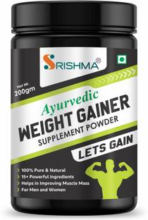 Srishma Weight Gainer Powder Helps in Improving Muscle Mass For Men and Women Weight Gainers/Mass Gainers