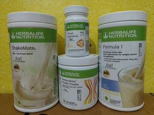 HERBALIFE FORMULA 1 KULFI SHAKE MIX AND PROTEIN POWDER200GM SHAKEMATE AFRESH GINGER Protein Shake