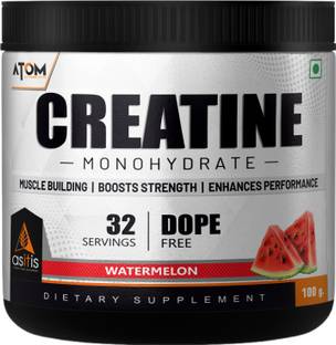 AS-IT-IS Nutrition ATOM Creatine Monohydrate Powder 100 grams - 32 Servings Creatine