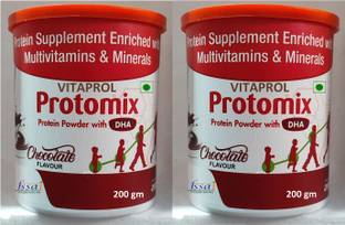 VITAPROL Protomix DHA Protein Powder For Nutrition Stamina Energy Weight Muscle Growth Protein Blends