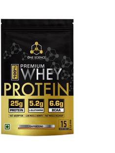 One Science (OSN) Premium Whey Protein [Grass Fed Whey](1 lbs, Cappuccino) Whey Protein