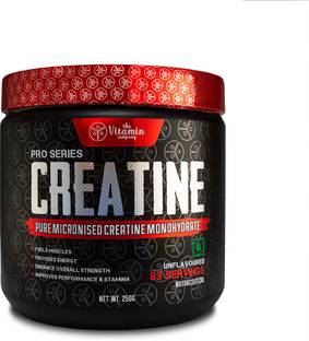The Vitamin Company Creatine Monohydrate 83 Servings, Boosts Athletic Performance | Fuels Muscles, Creatine