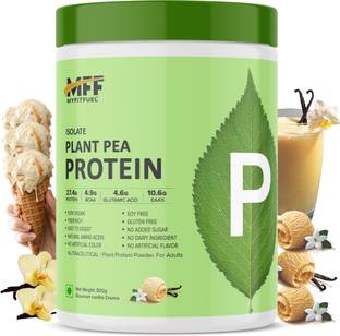 MyFitFuel Plant Pea Protein Isolate, 500gm, Gourmet Vanilla Creme Plant-Based Protein