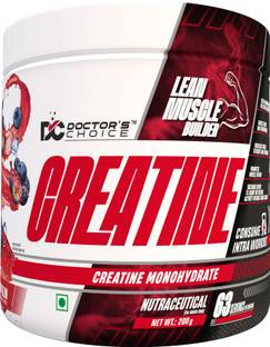 DOCTOR'S CHOICE Creatine Monohydrate Enhanced Absorption | 100% Pure Creatine