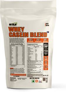 NutriJa WHEY CASEIN BLEND - A Blend of Whey Isolate - 2 lbs (Butterscotch) Casein Protein