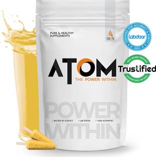 AS-IT-IS Nutrition AS-IT-IS ATOM Whey Protein 1kg with Digestive Enzymes | USA Labdoor Certified Whey Protein