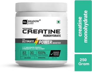 Shadow Labs 100% Pure Micronised Creatine Monohydrate powder (83 Serving) Creatine