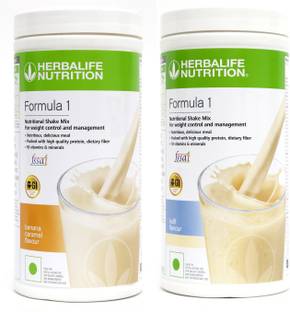 Herbalife Nutrition FORMULA 1 BANANA & KULFI 2 PIECES Protein Shake