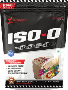 BIG ROCK NUTRITION Labdoor Certified ISO-0 High Quality Whey Protein