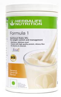 HERBALIFE Formula 1 Shake Banana Flavor For Weight Loss Protein Shake
