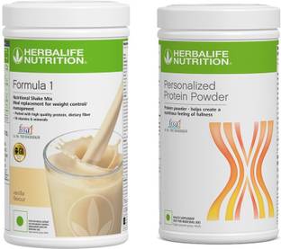 HERBALIFE Formula1 Vanilla Flavor 500g & Protein Powder 400g (900 g, vanilla ) Plant-Based Protein