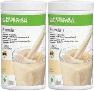 HERBALIFE Formula-1 Nutrition Vanilla Flavor Shake Mix-1000 Gram+Personalised Protien Protein Shake