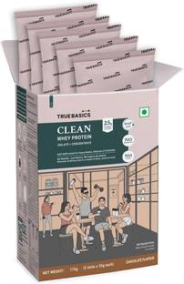 TrueBasics Clean Whey Protein Powder Isolate & Concentrate Blend | 25g Protein per Scoop Whey Protein