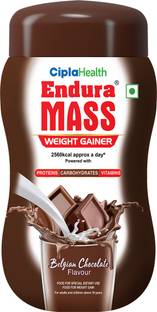 Endura Belgian Chocolate 550 gms Weight Gainers/Mass Gainers