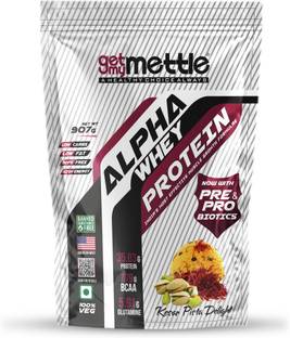 METTLE Alpha Whey Protein|No Added Sugar|100% Natural Whey|Lean Muscle Growth| Whey Protein