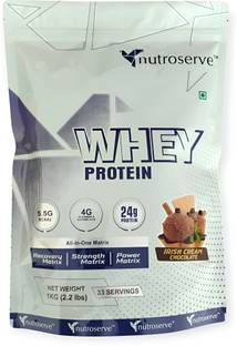 nutroserve Whey Protein Isolate | Whey Protein Concentrate | Muscle Recovery | Muscle Gain Whey Protein