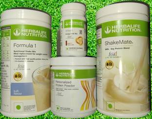 Herbalife Nutrition F1 SHAKE Kulfi + Protein Powder 200 G+ Shake Mate + Afresh - Eilachi Protein Shake