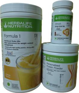 Herbalife Nutrition WEIGHT LOSS COMBO FORMULA 1 MANGO SHAKE PROTEIN POWDER 200GM AFRESH ELAICHI Protein Shake