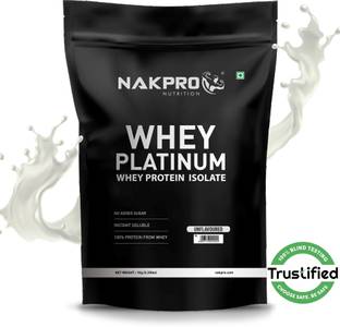 Nakpro PLATINUM 100% Isolate Supplement Powder Whey Protein