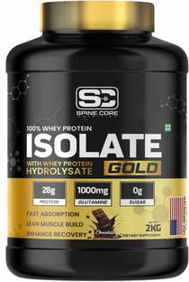 SPINECORE NUTRITION Whey Protein Isolate Powder/Supplement for Muscle Support & Recovery Whey Protein
