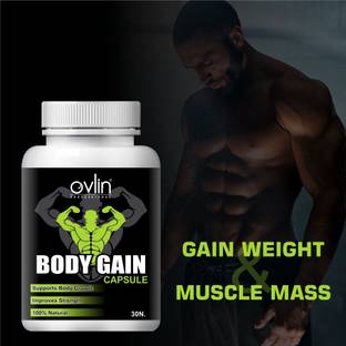 Ovlin Mass Gainer XXL Weight Gainers/Mass Gainer Capsule For Fast Weight & Muscle Gain Weight Gainers/Mass Gainers