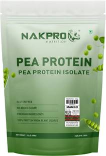 Nakpro Pea Protein Isolate | 26.3g Protein, 4.94g BCAA | Added Minerals, Vegan Friendly Plant-Based Protein