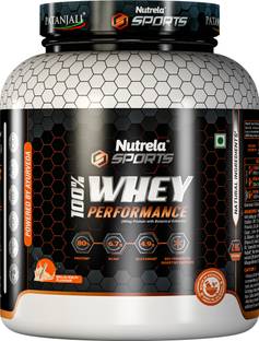 NUTRELA Sports 100% Whey Performance Protein Supplement Whey Protein