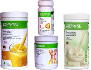 HERBALIFE FORMULA1MANGO PROTIEN POWDER 200 AFRESH ENERGY DRINK CINNAMON SHAKEMATE MILK 500 Protein Shake