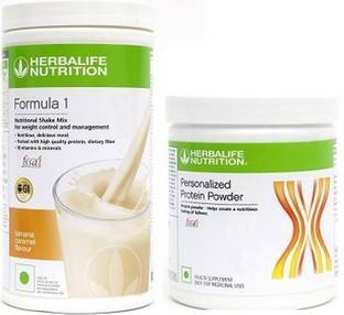 HERBALIFE Weight Loss Combo Pack F1 Banana + personalized protein powder Plant-Based Protein