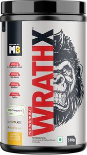MUSCLEBLAZE Pre Workout WrathX with Creapure, Nitroblaze & BioPerine Pre Workout