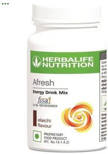 HERBALIFE Elaichi Afresh - Revitalizing Elaichi Flavored Energy Drink Mix Elaichi Afresh Plant-Based Protein