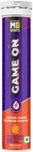 MUSCLEBLAZE Sports Game On Effervescent Tablets for Instant Hydration & Energy Pre Workout