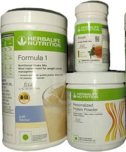 Herbalife Nutrition F1 Shake Kulfi + Protein Powder 200 G + Afresh - Tulsi Protein Shake