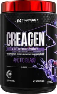 BIGMUSCLES NUTRITION Creagen | 4in1 (Creatine Monohydrate, Creapure, Creatine Nitrate, Creatine Hcl) Creatine