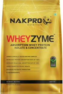 Nakpro WheyZyme Whey Protein Isolate & Concentrate | Informed Choice & Trustified | Whey Protein