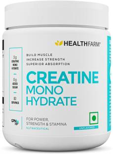 HEALTHFARM Elite Series Creatine Micronized 100% Pure Creatine Monohydrate Creatine