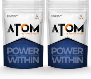 AS-IT-IS Nutrition ATOM PWR Whey Protein, 24g Protein, 1 kg (Pack Of 2) Double Rich Chocolate Whey Protein
