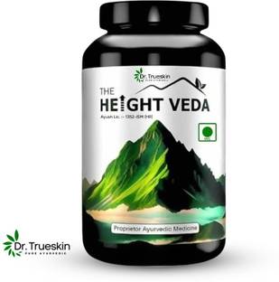 Dr.trueskin Height Veda Powder Teen Bone Tonic Protein Supplement Plant-Based Protein