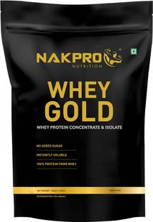 Nakpro GOLD 100% Whey Protein Concentrate Supplement Powder Whey Protein