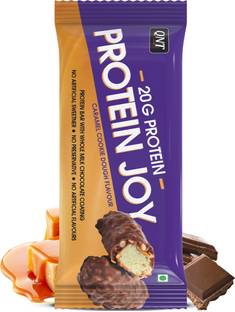 QNT Protein Joy 20g Protein Bar | Promotes Muscle Growth | 100% Vegetarian | 6 x 70g Protein Bars