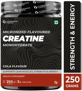 CARBAMIDE FORTE Creatine Monohydrate Powder | Cola Flavoured Creatine for Muscle Strength Creatine