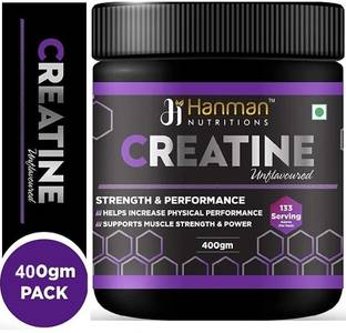 Hanman Nutritions Creatine Monohydrate Build Muscle Increase Muslce Power, Boost Strength Creatine