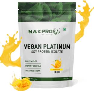 Nakpro Vegan Soy Protein Isolate 90%. Raw, Pure, Natural & Vegetarian Plant Protein Plant-Based Protein