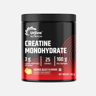 Urjiva NUTRITION Creatine Monohydrate Dietary Orange Blast Flavor Creatine