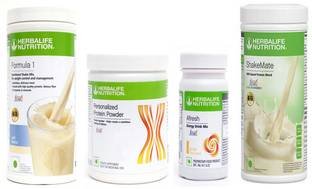 Herbalife Nutrition FORMULA1KULFI 500 G PROTIEN 200 G ENERGY DRINK GINGER 50 G SHAKEMATE 500 G Protein Shake