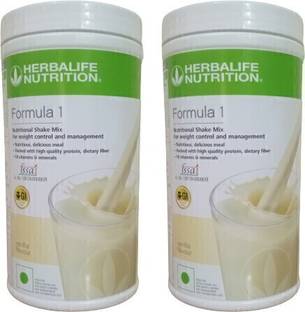 HERBALIFE Formula 1 Nutritional Shake Vanilla Flavour 2 Pcs Combo Pack Protein Shake