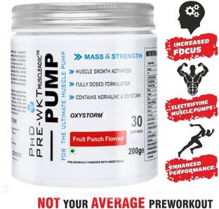 MUSCLEADIC PHD PUMP 30 Serving Pre Workout