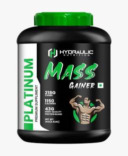 Hydraulic Nutrition Mass Gainer For Real Bulk Muscle Gain With High Calories 1016 (Vanilla 6Lbs) Weight Gainers/Mass Gainers