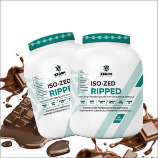Zedon Nutrition ISO-ZED Ripped Whey Protein Isolate Whey with Fat Burning New Improved Formula Whey Protein
