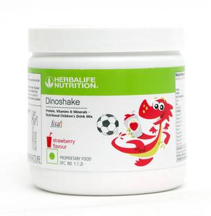 HERBALIFE Dinoshake Kids Drink Mix - Strawberry Flavor Plant-Based Protein